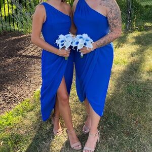 David’s bridal one sholder dress